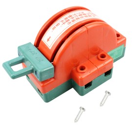 Onseeda Disconnect Knife Switch Double Throw,32A 220V 2 Pole Safety Two-Way Double-Switching Switch