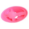 yueton 4pcs White and Pink Soft Rubber Nail Polish Bottle
