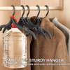 KaKuLan 12 PCS Travel Hangers Portable Foldable Clothes Drying Rack