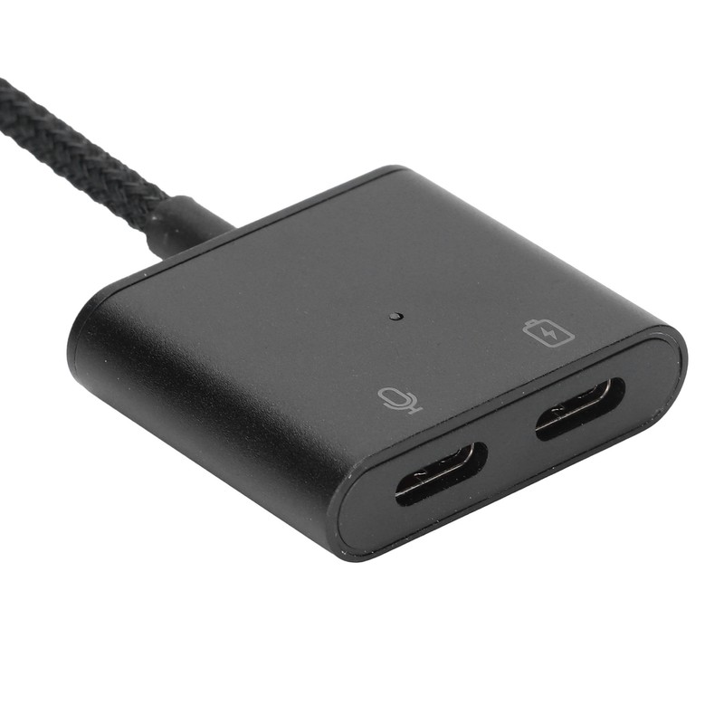 2 in 1 Type C to Type C Audio Adapter