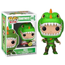 Funko Pop! Games: Fortnite Rex Glows in the Dark Exclusive #443