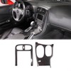 PIUGILH Car Console Gear Shift Panel Trim Cover for Corvette