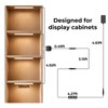 Display Shelf Lighting, 4 Pack x12 Inch 5000K Dimmable with