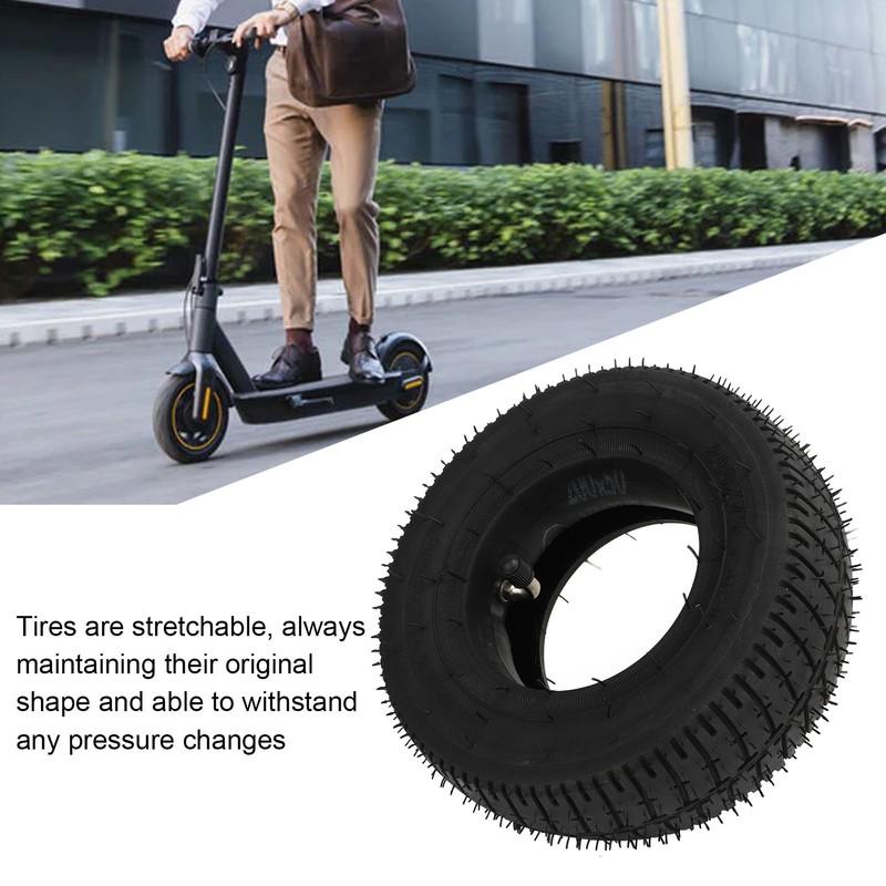 200x75 Outer Tyre Inner Tube Thickened Electric Scooter Rubber Tire