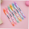 Operitacx Highlighters Pen Kit 12PCS Dual Tip Highlighter Markers Window