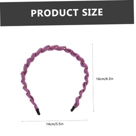 Beavorty Comfortable Gauze Headbands 8pcs Women Hair for Braiding Elegant Headwear