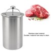 Stainless Steel Meat Press Easy To Use Deli Meat Maker