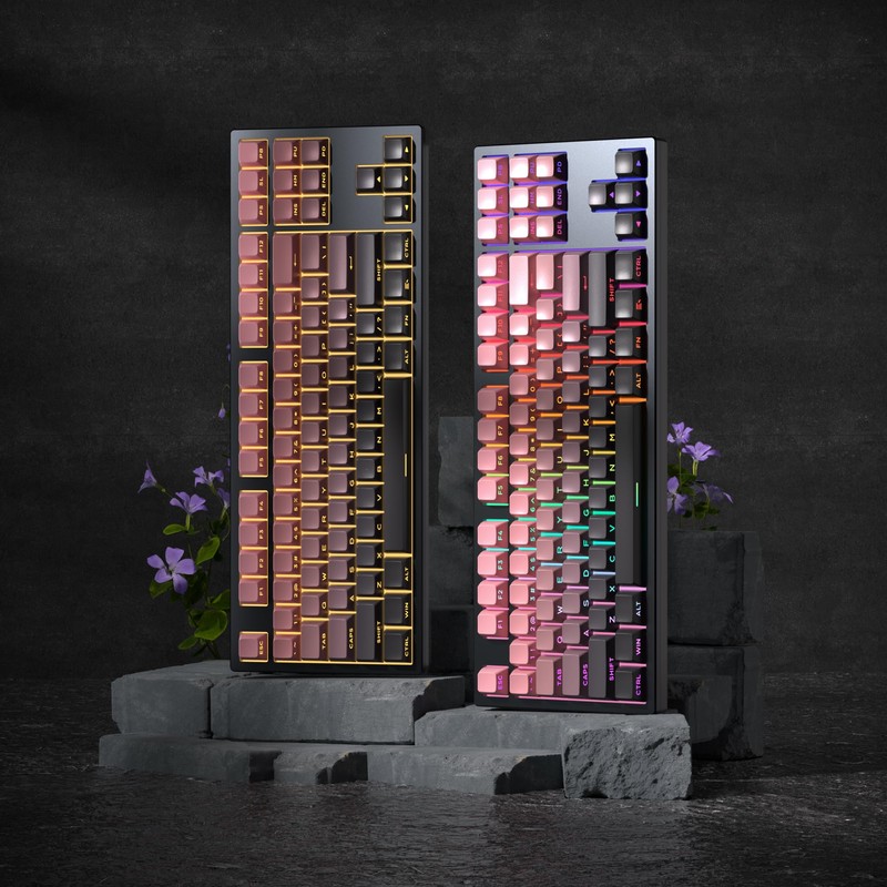 MageGee Captain87 Rapid Trigger Magnetic Switch Keyboard, 75% Wired Hall