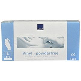 VINYL Handschuhe puderfrei large 100 St