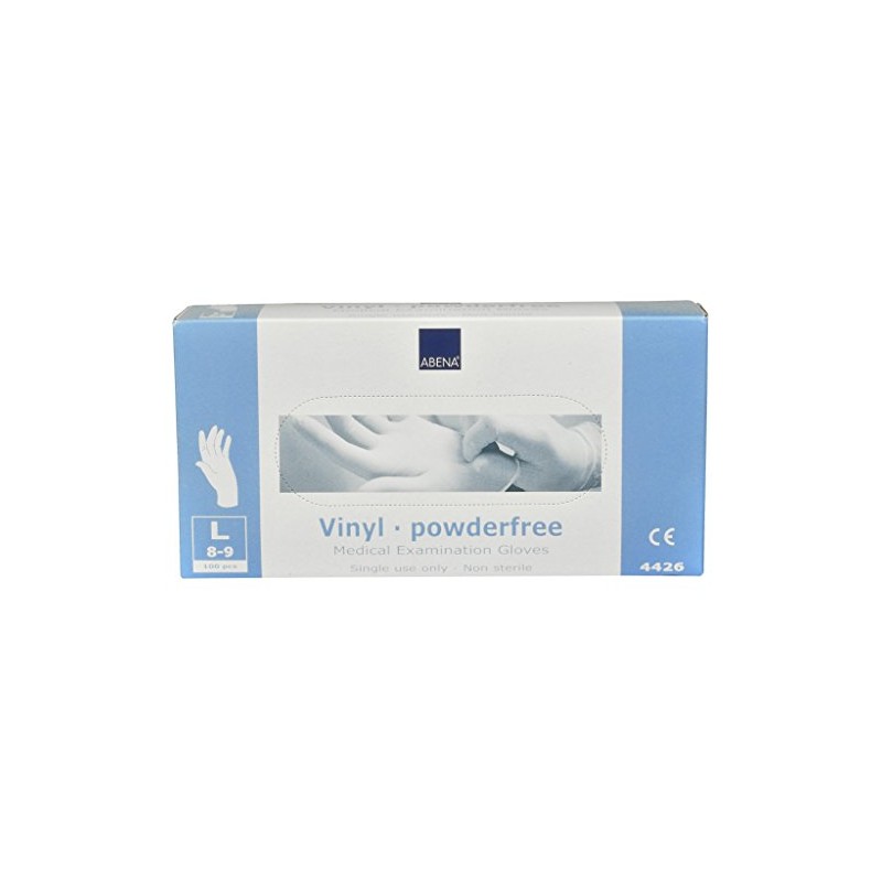 VINYL Handschuhe puderfrei large 100 St
