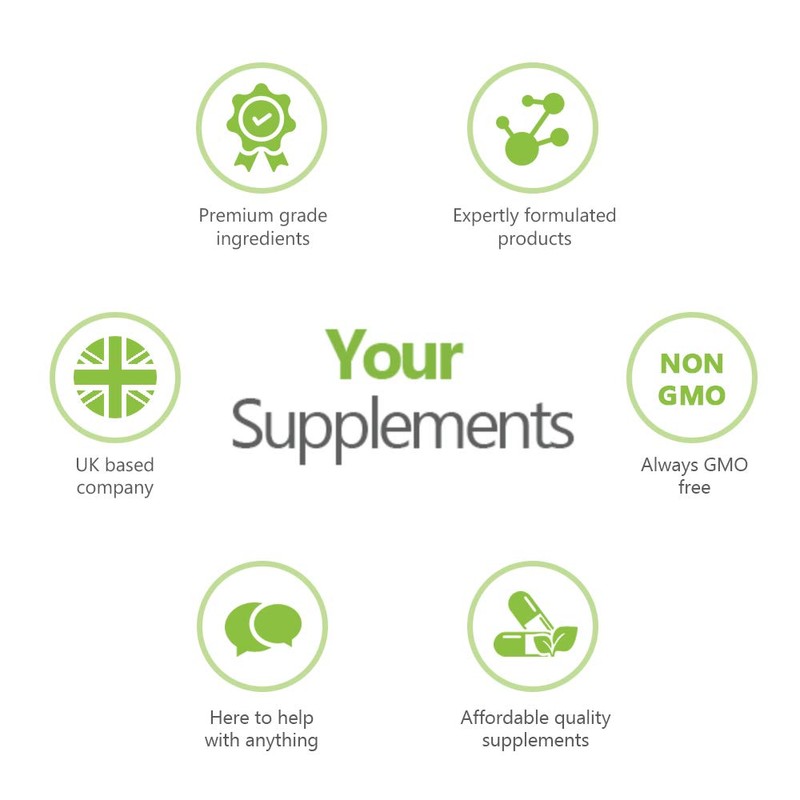 Your Supplements Empty Vegetarian Capsules - Size 0 (500 Pack)