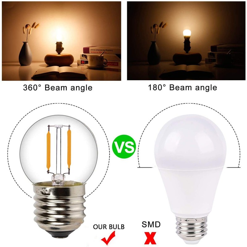 12 Volt Low Voltage LED Light Bulbs - Soft Warm