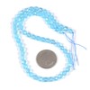 6mm Blue Topaz Faceted Gemstone Round Loose Beads Strand 15.5-16"