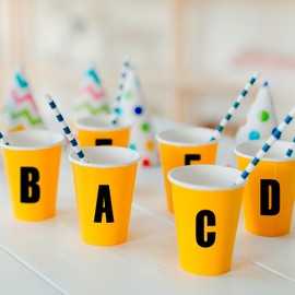 500 Pieces 10 Sheets Letter Stickers,Self Adhesive Vinyl Waterproof Mailbox Numbers Stickers,Alphabet Number Stickers for Mailbox,Window,Door,Sign,Address Number,Business(2 Inch) (Black)