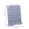 YTFLOT Lab Supply Drying Rack Pegboard Bench-top Wall-Mount Laboratory Glassware