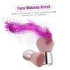 FOMIYES 2pcs Mushroom Shape Makeup Brush Set Face Powder Brush