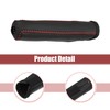 X AUTOHAUX Car Interior Handbrake Cover with Red Thread Replacement