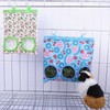2 Pcs Rabbit Hay Feeder Bag, Rabbit Feeder Fabric Bag,