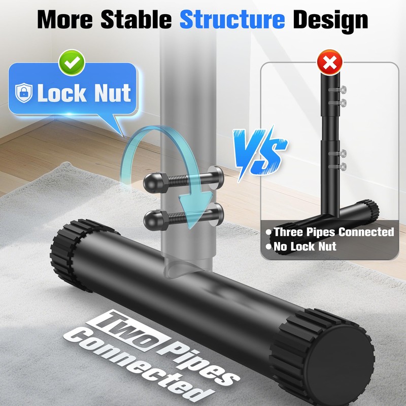 Sportsroyals Adjustable Dip Bar Station, Heavy Duty Parallette & Parallel