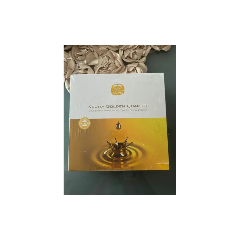 Kedma Golden Quartet 24k Gold Skin Care Set