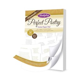 Hunkydory Crafts Perfect Poetry Foiled Paper Pad - Moments