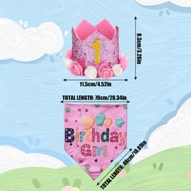 Dog Birthday Hat, 3-piece Set, Cute, Stylish, Pet, Bib, Saliva Towel, Bandana, Bib, Birthday Crown, Decoration, Numerical Items, Dogs, Cats, Birthday Goods, Pet Clothes, Celebrations, Anniversaries