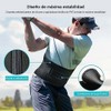 Soporte Lumbar para Hombres y Mujeres,faja Lumbar Ajustable con 7