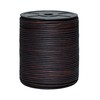 Cords Essentials Cordón redondo de piel auténtica, cuerda para hacer