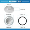 Motoforti 2 x tappet covers, valve adjustment caps for Honda