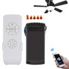 QIACHIP Wifi Ceiling Fan Lamp Remote Control Kit, Timing Quiet