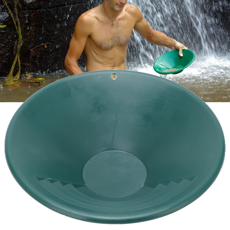 Gold Washing Pan 260 mm Plastic Gold Pan Nugget Mining