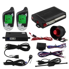 YN MageTech SC2003 2 Way car Alarm System with LCD Pager Display, ultrasonic Sensor & Shock Sensor DC12V