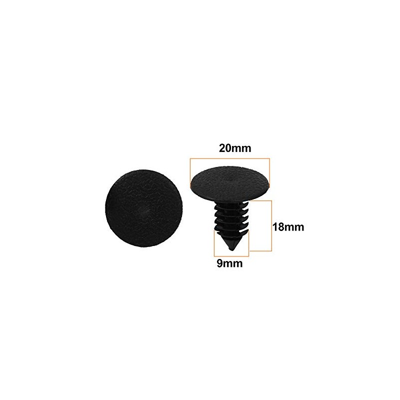 sourcing map 9mm x 20mm x 18mm Car Bumper Fender