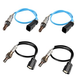 JDMON 4PCS O2 Oxygen Sensor Upstream Downstream Replacement for Ford Escape, Fusion, Flex, Explorer, F-150, Mustang, Edge 3.0L 3.5L 3.7L V6 Compatible with 234-5038, 234-4490, 9E5Z9F472D, BE5Z9G444A