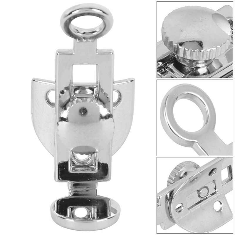 Clarinet Thumb Rest, Silver Metal Thumb Finger Rest with Thumb