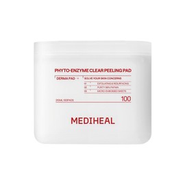 Mediheal Phytoenzyme Exfoliating Derma Pad 2nd generation, 1 piece, 100 sheets / 메디힐 피토엔자임 각질 필링 더마 패드 2세대, 1개, 100매입