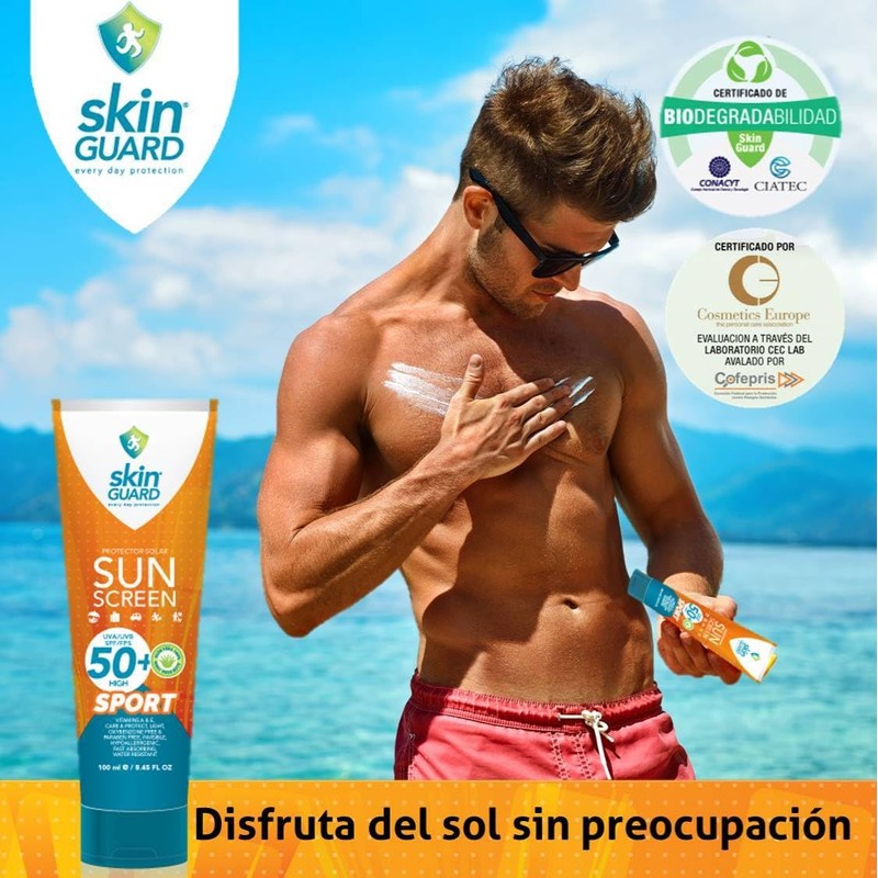 Protector Solar Corporal Fps 50+ Sport 250 ml Biodegradable con