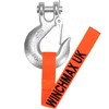 Winchmax Winch Hook. 3/8 Inch Grade 70 Drop Forged Clevis