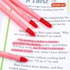 Shuttle Art 5 Pack Pink Gel Highlighters,Bible Highlighters,No Bleed Through,