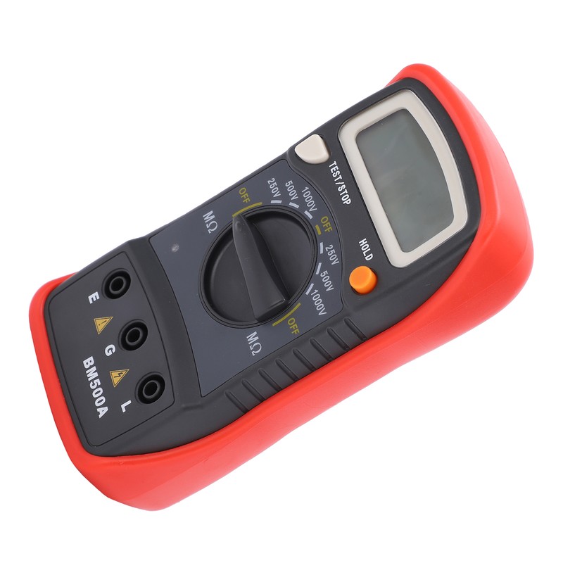 BM500A 1000V LCD Resistance Tester Digital Insulation Resistance Meter Megohm