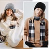 12 Pcs Winter Warmer Set Including Knit Beanie Hat Long