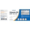 Nutricost Vitamin D3 5,000 IU (125mcg), 240 Softgels - Non-GMO