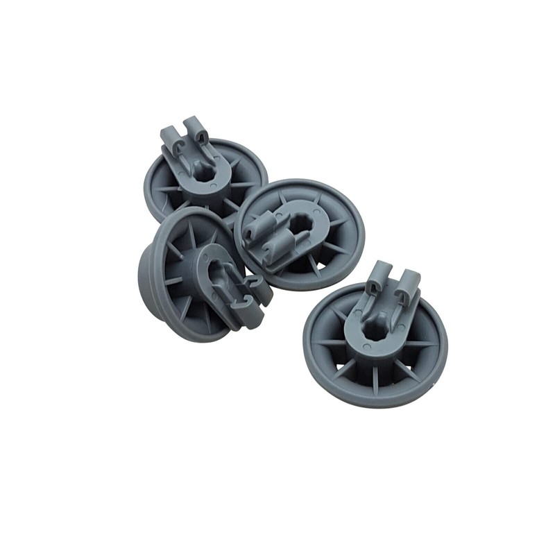 Lichtblau Set of 4 Basket Wheels with Roll Holder 00611475