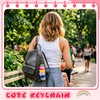 Equsion 30 Pcs Mini Keychain Bulk Party Favors Keychains End