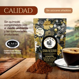 Café en Grano de Altura - Sabor Vainilla Francesa | 250gr | Tostado Medio | Sin azúcares añadidos | 100% Arábica | Certificación Kosher | Grano Entero | ETNIA 52