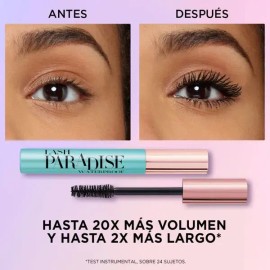 Máscara de pestañas L'Oréal Paris Voluminous Lash Paradise Waterproof 0.25 fl oz color black Noir