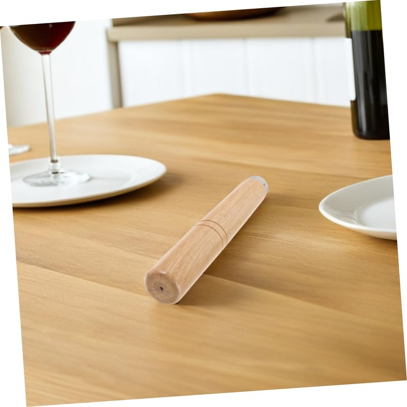 Ciieeo 2pcs Wooden Spatula Handles Ergonomic Replacement for Pots and