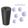 sourcing map Rubber Tapered Plug 10mm to 15mm Solid Test