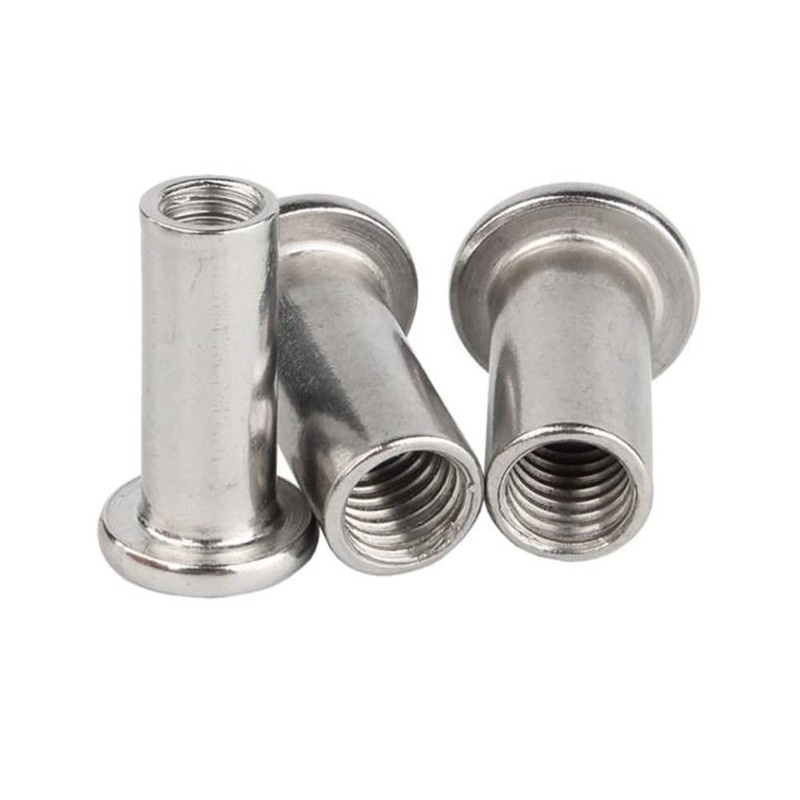 QIRUIRED 5 Pcs M6 x 25mm Hex Socket Screw Rivet