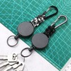 Fhlbestyu 2/4 Pieces Key Chain Extendable Lanyard with 60 cm